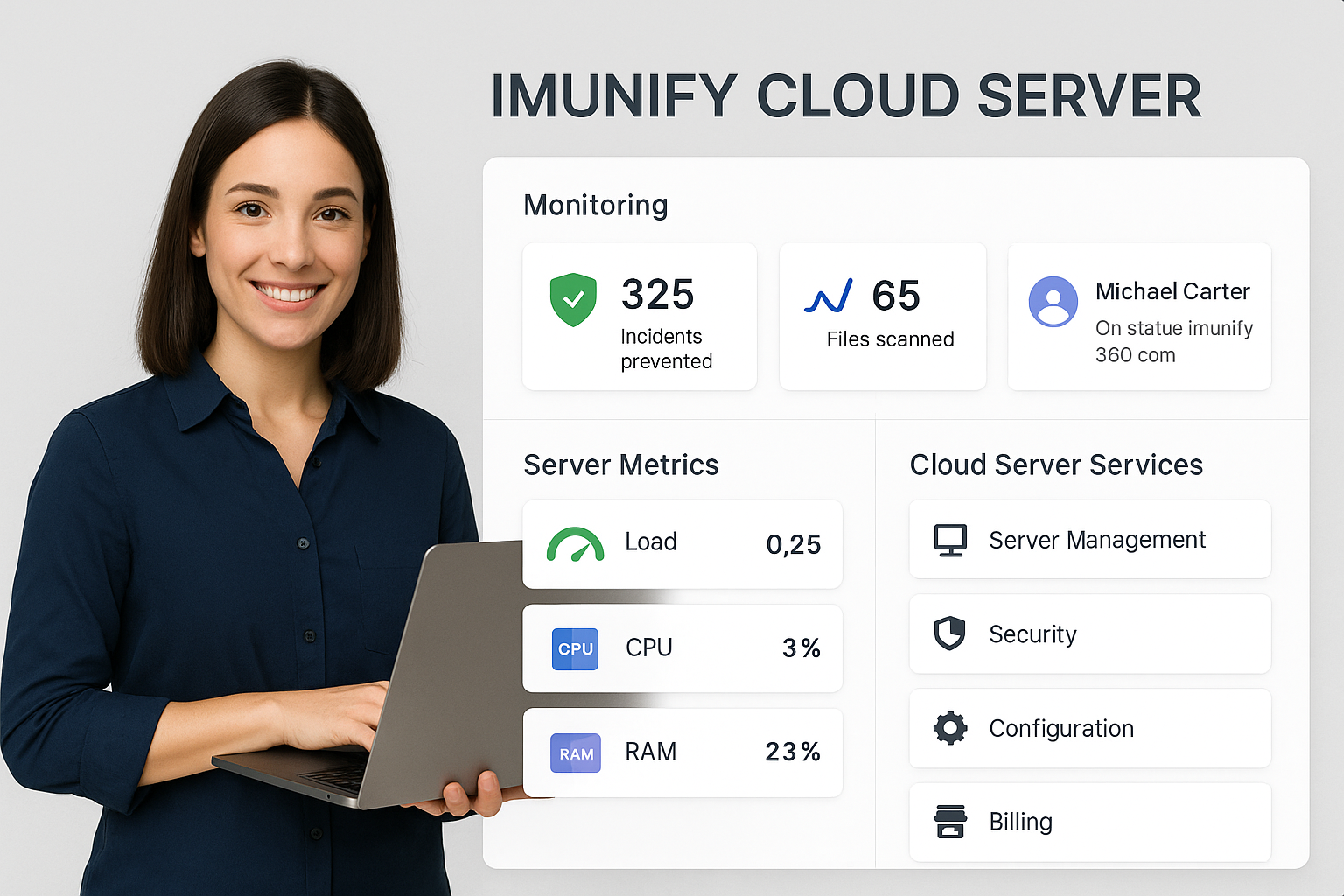 Imunify Security by Host4India – real-time website and server protection
